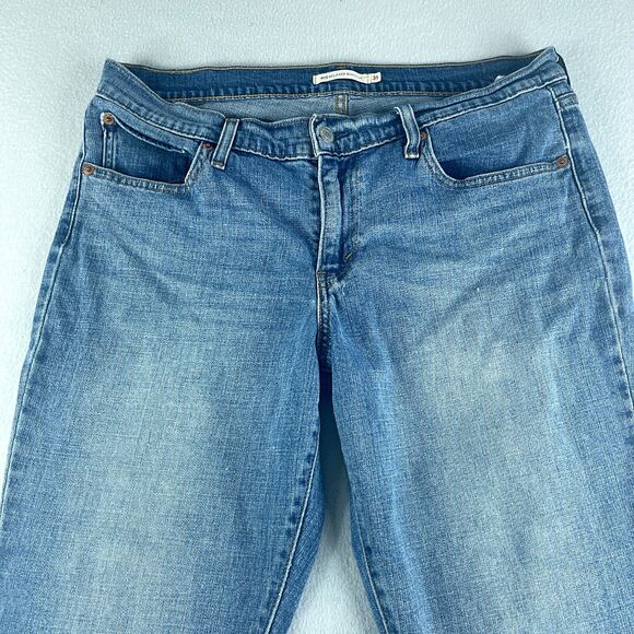 Levi's 415 Womens Blue Jeans Tag Size 31 (34x27.5) MIdRise Relaxed Bootcut - Picture 3 of 12